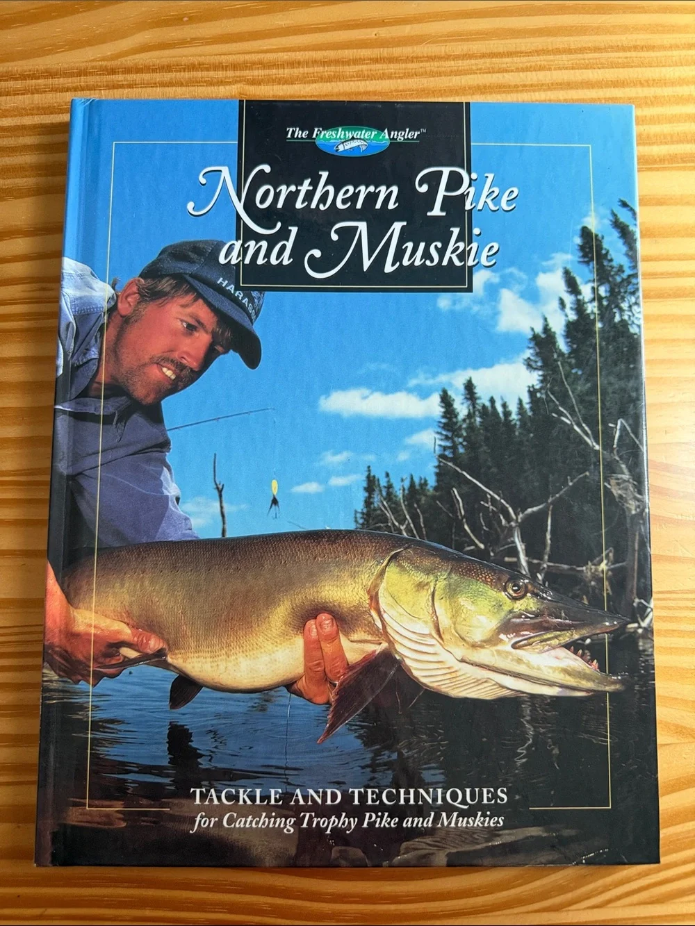 Lot of 3 The Freshwater Angler Hardcover Fishing Books - Bass, Pike & Muskie